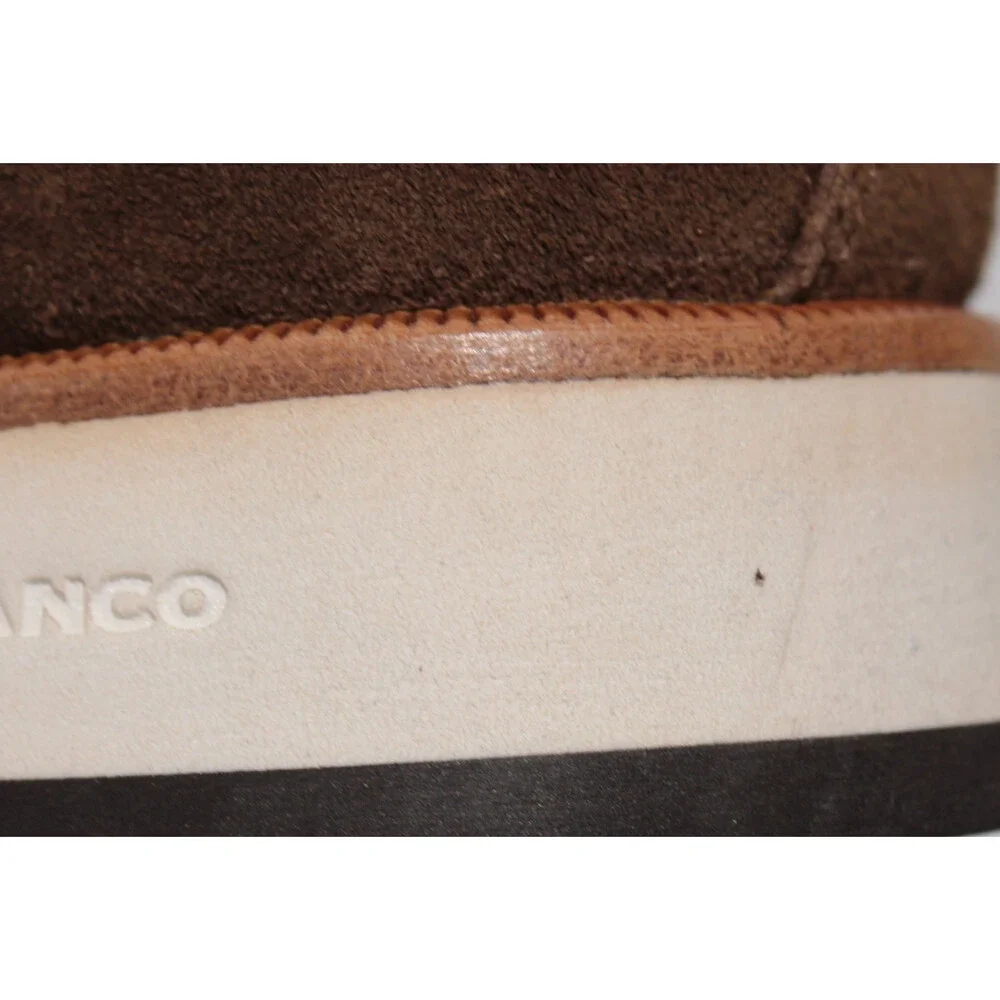 Di Bianco NWD Double Monk Strap Dress Shoes Size 9 US in Brown Suede
